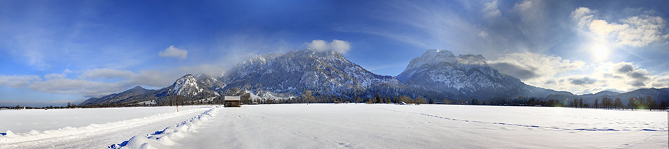 Panoramaaufnahme vom Säuling