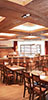 Panoramaaufnahme im Schlossbrauhaus in Schwangau Ausschnitt