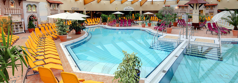 Panoramaaufnahme von der Therme in Wilsnack