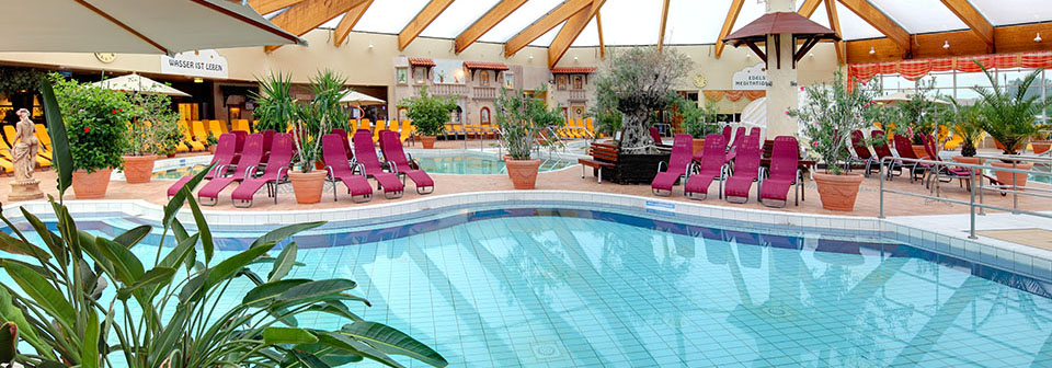 Panoramaaufnahme von der Therme in Wilsnack