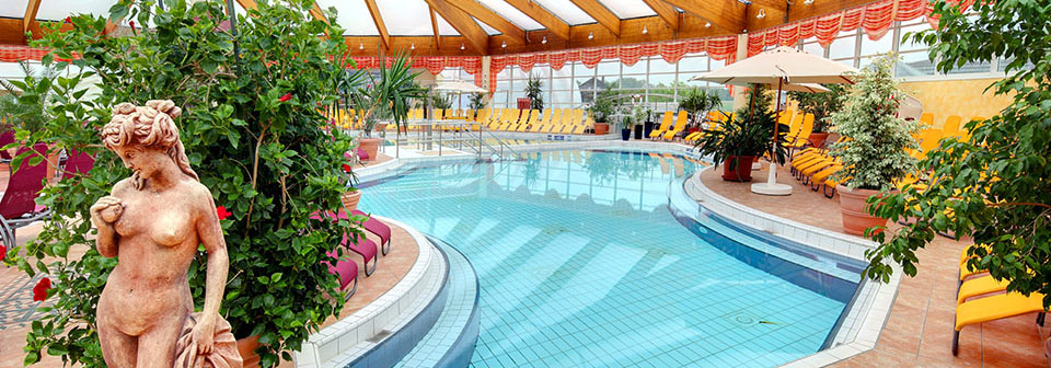 Panoramaaufnahme von der Therme in Wilsnack